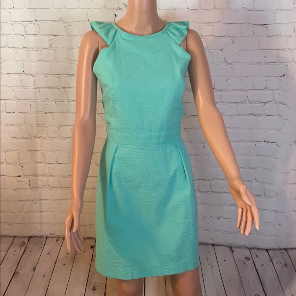 Lauren James Seafoam Claire Dress Solid dress size large NWT
